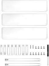 QWORK 2 Pack 3 Tier Clear Acrylic Display Stand 30x21x15cm 4mm Thickened view 7