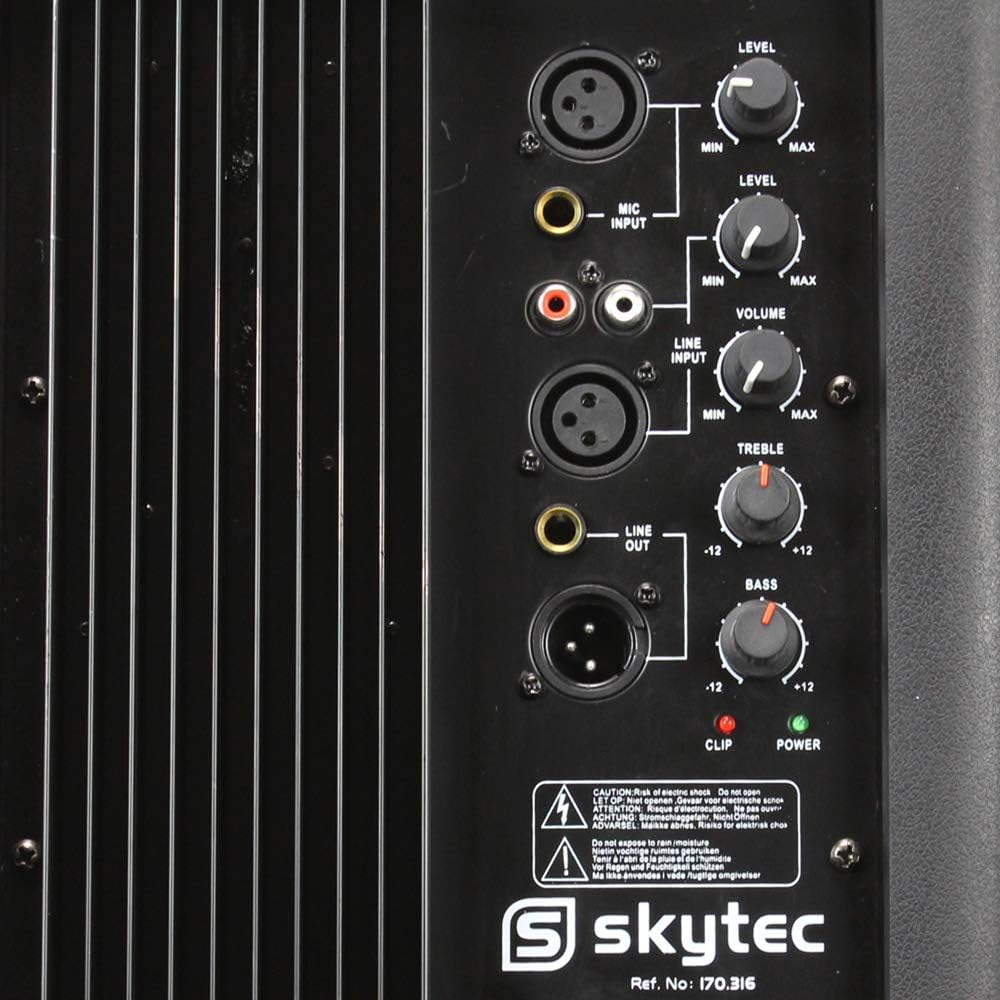 skytec 15 active speakers
