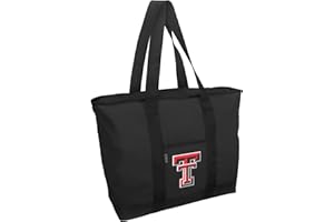 Broad Bay Texas Tech Tote Bag Best TTU Red Raiders Totes SHOPPING TRAVEL or EVERYDAY
