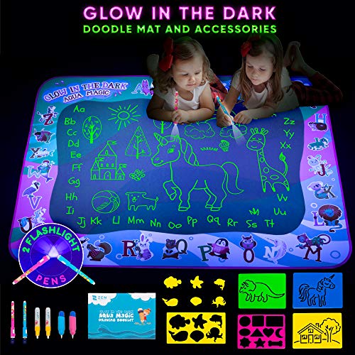 Water Doodle Mat Kids Toys 2 3 4 + Year Old Girls Best Educational