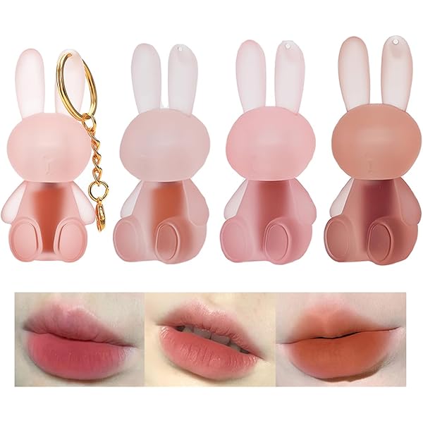 Amazon.com : Baorder 2Pcs Velvet Matte Lip Gloss Set,Cute
