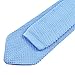 Alizeal Knit Tie for Men, Solid Slim Casual Knitted Neckties,Navy
