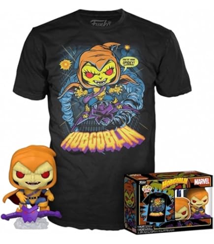 Amazon.com: Funko Pop! & Tee: Marvel Blacklight - Rescue