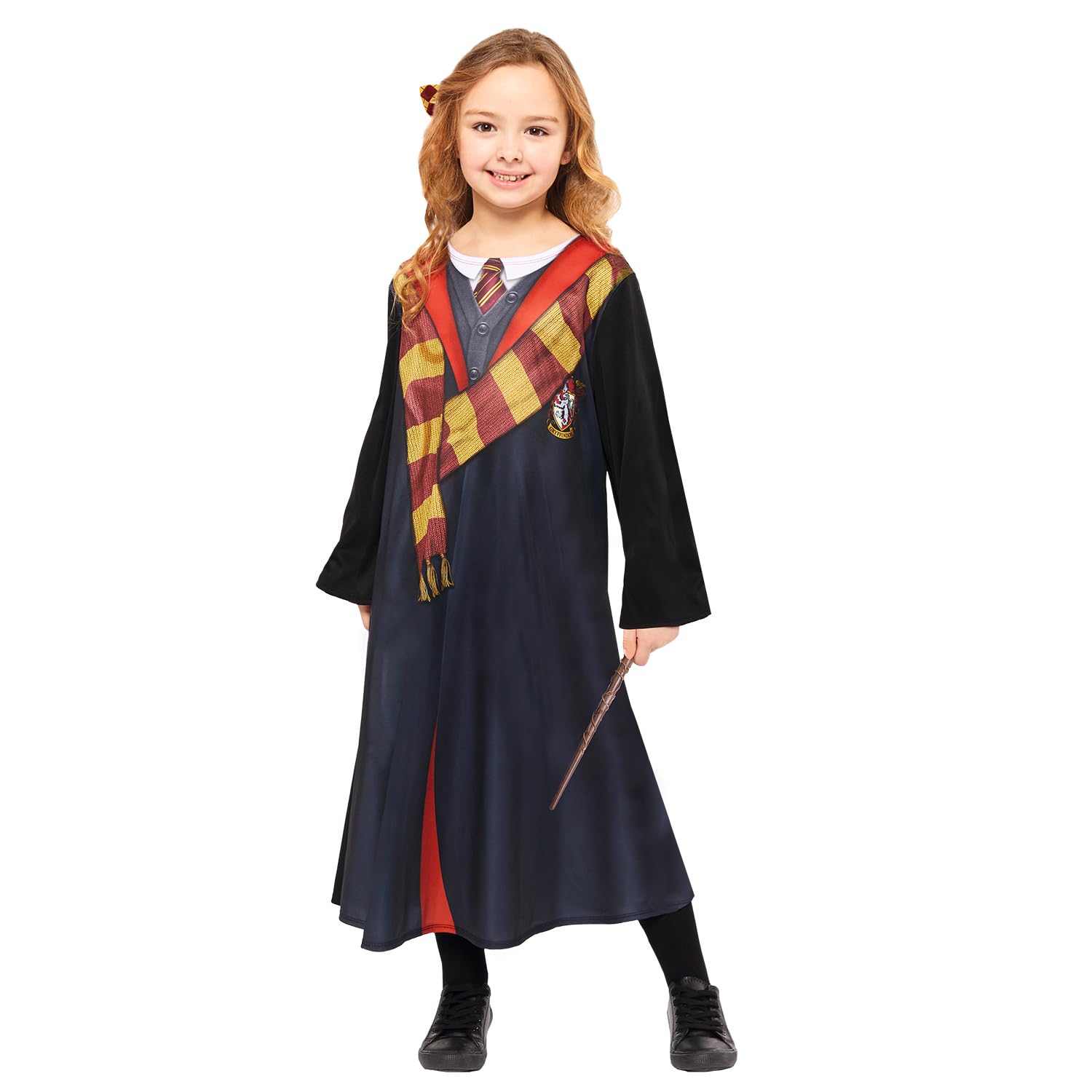 amscan 9912432 Childs Girls Officially Licensed Hermione Granger Book Day Week Deluxe Fancy Dress Costume Age 4-6 Years