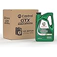 Castrol GTX High Mileage 10W-40 Synthetic Blend Motor Oil, 5 Quarts, Pack of 3
