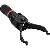 Performance Tool W83116 Multi Angle Quick Connector Clip Tool | Automotive fuel line and electrical connector removal. Spring loaded jaws. 90 degree flexing cushion grip