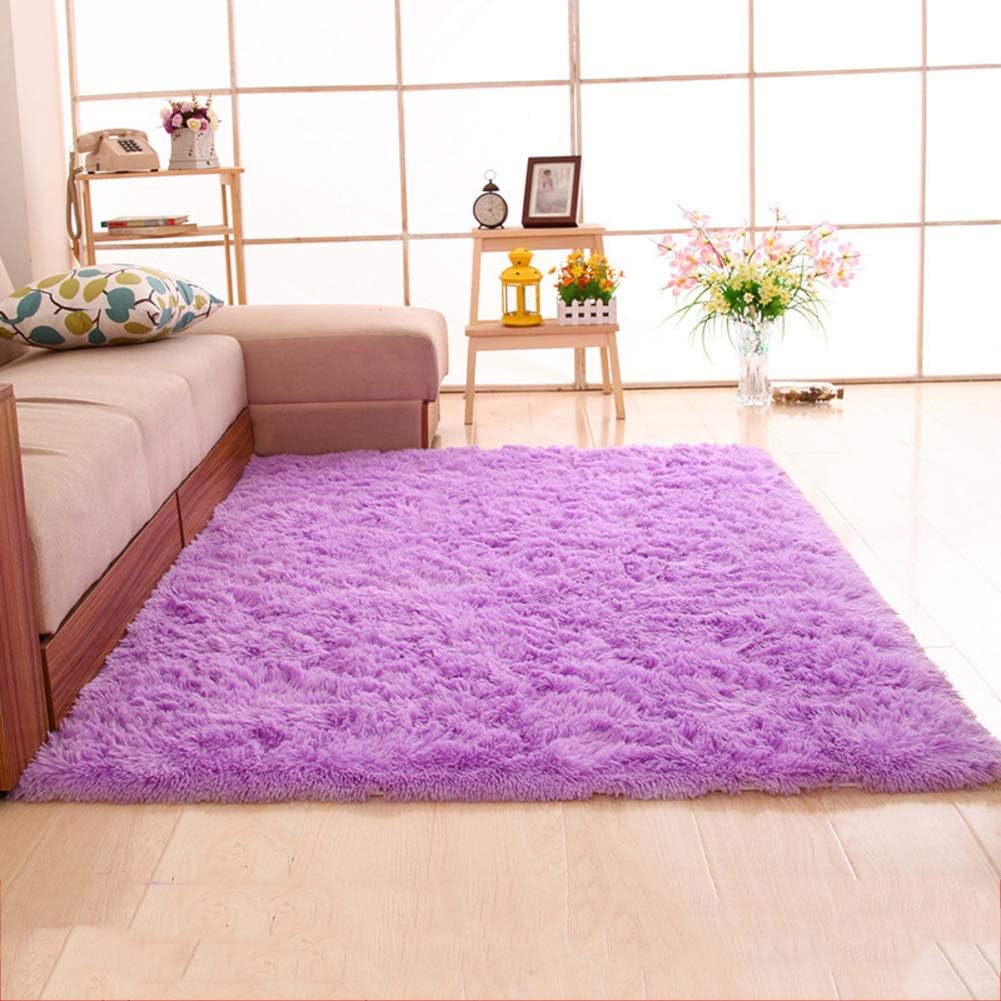 20x31inch Love House Pelo Largo Shag Alfombra Suave Fluffy Moquetas