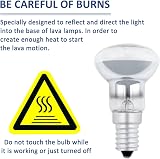 Caldarax R39 E14 30W 3 Pack Dimmable Warm White Lava Lamp Bulbs view 7