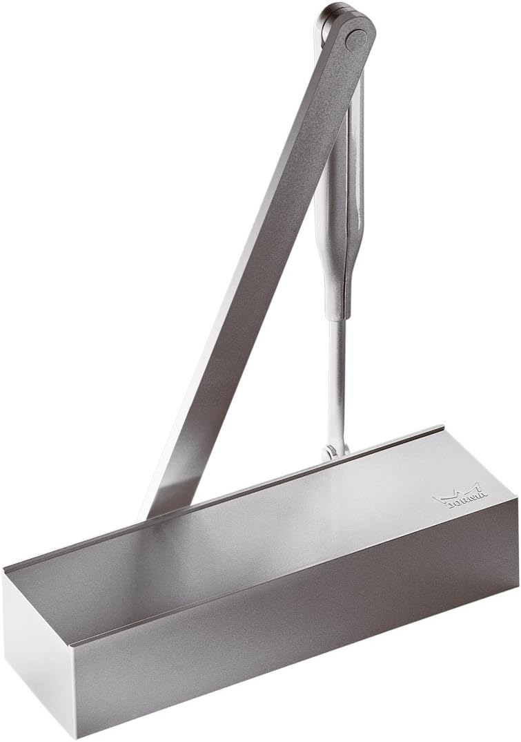TS 72 Door Closer, EN 2-4, Without Rods, Leaf Width 1100 mm, Silver, Versilbert