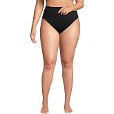 Lands' End Women's High Waisted Bikini Bottoms