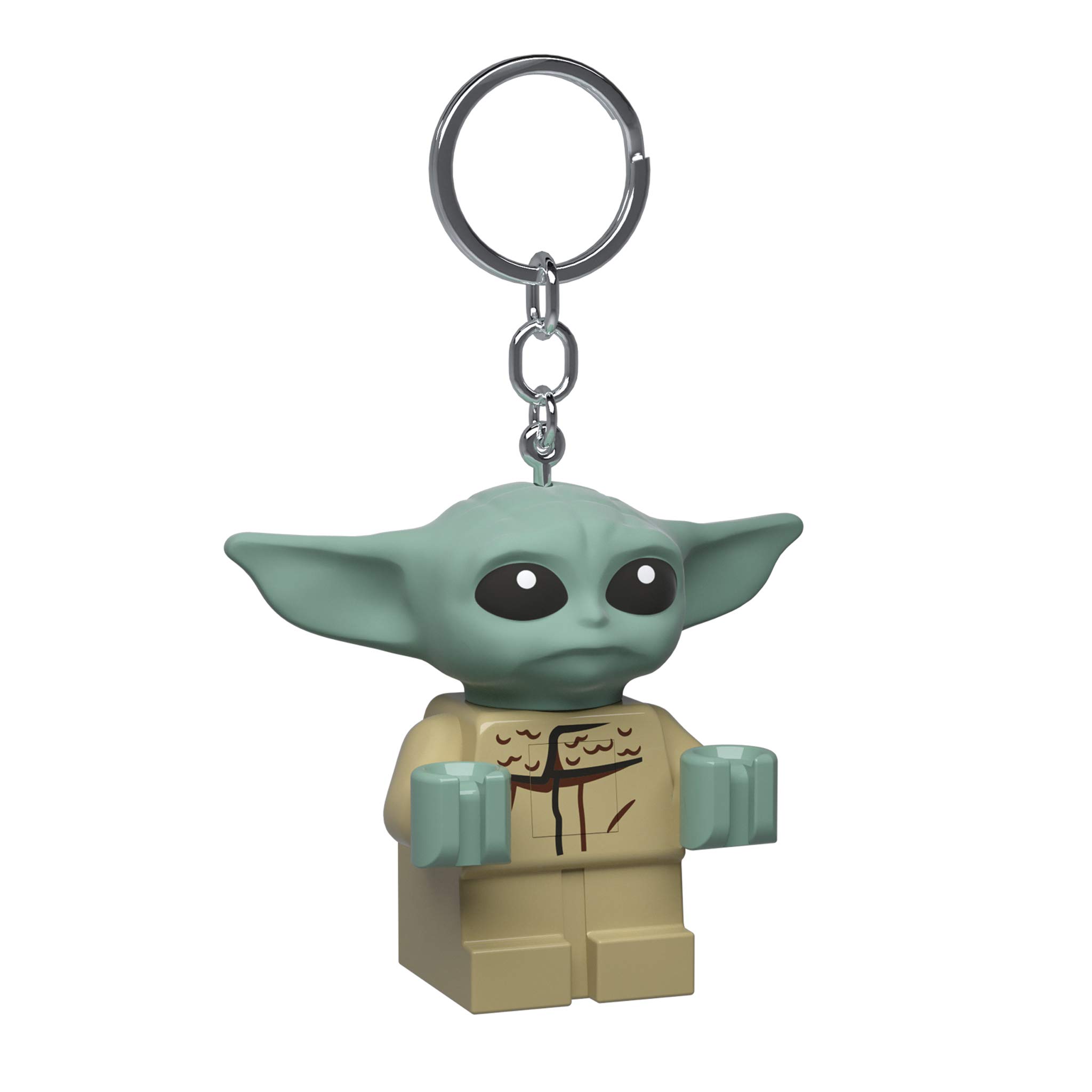 IQ Lego Star Wars The Mandalorian The Child Keychain Light - 2 Inch Tall Figure (KE179)