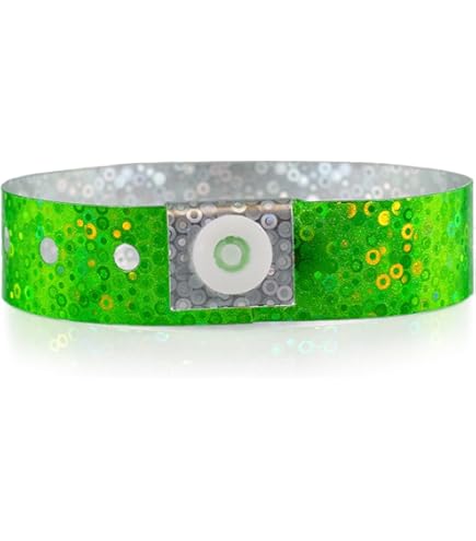 Henoyso - 600 Pulseras De Plástico Blanco Para Eventos, Pacientes