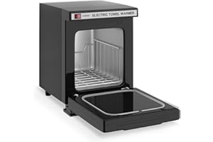 StateRiver Towel Warmer Cabinet, 5L Hot Bath Towel Warmer Heating Use for Facial Spa, Hair Beauty, Salon Equipment and Home -Black