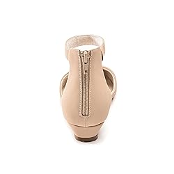 Cusolemore Ankle Strap Flats for Women, Comfortable
