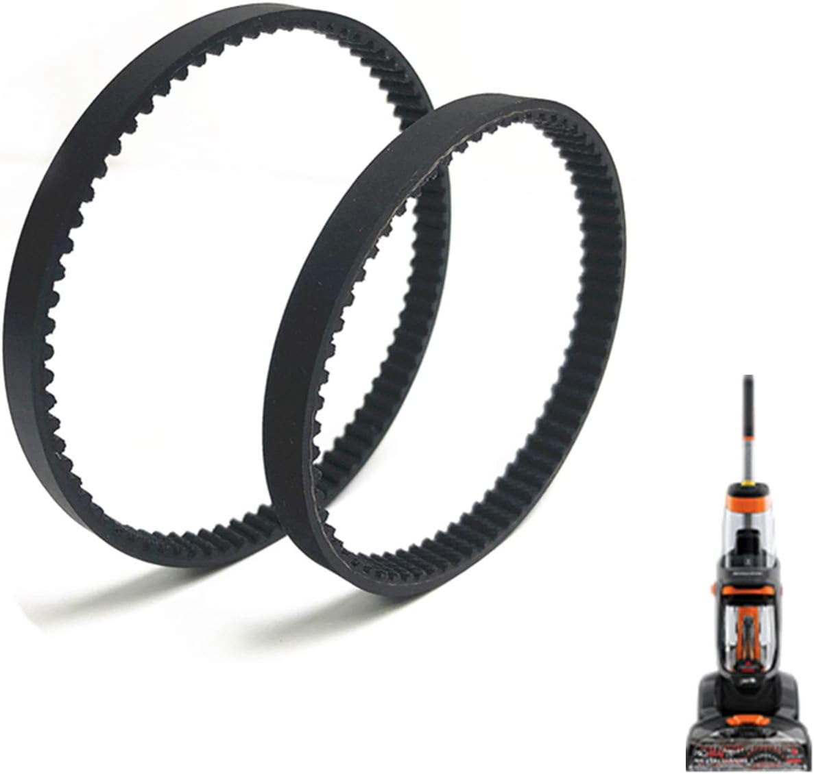 Vacuum Belts Replacement Bissell ProHeat 2X Revolution