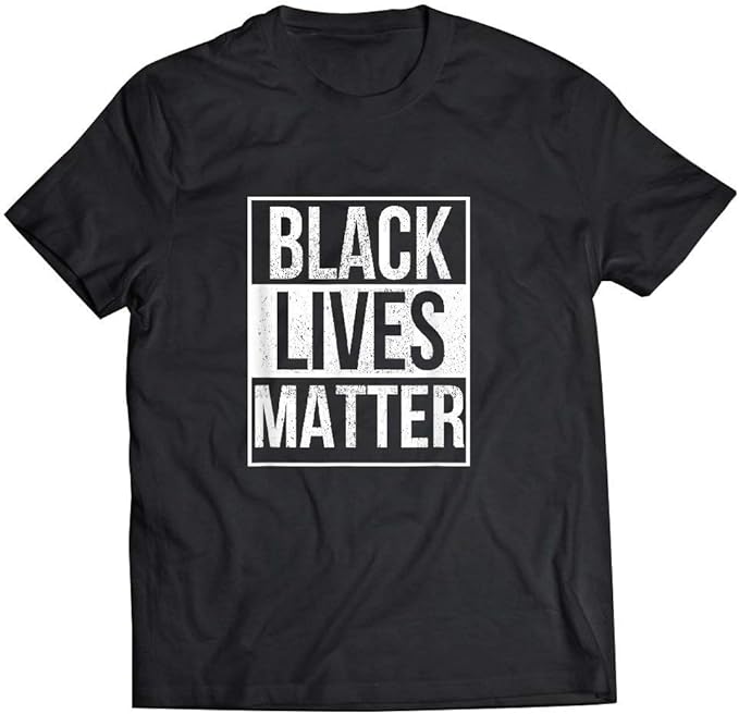 Amazon.com: BLM T Shirt Distressed Black Lives Matter Tshirt (Black, 5XL): Clothing
