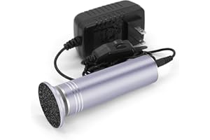 I·B·N G Upgraded Electric Callus Remover for Feet 1200rpm, Adjustable Speed Professional Electric Foot Sander Foot Filer Women Men Pedicure Tools for Feet Callus Remover, FCR-2 Gray