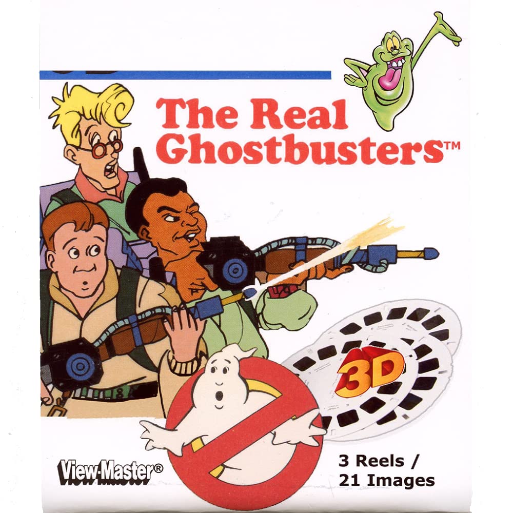 The Real Ghostbusters - Classic ViewMaster Vintage - 21 3D Images