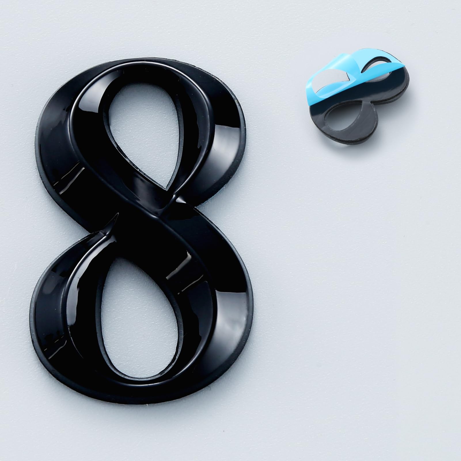 3D Self-Adhesive House Numbers for Outside, Door