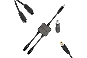 KarlKers Parallel Adapter Cable, 8mm, Solar Combiner Cable, Y Branch, 10.7in, 10A, 45V, 300W, Reverse Current Protection, Com