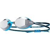 TYR Youth Black Ops 140 EV Mirrored Racing Goggles - Competition Ready Swim Goggles with Wide Vision, Anti-Fog, UV Protection