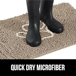 GORILLA GRIP Ultra Absorbent Grippy Doormat for