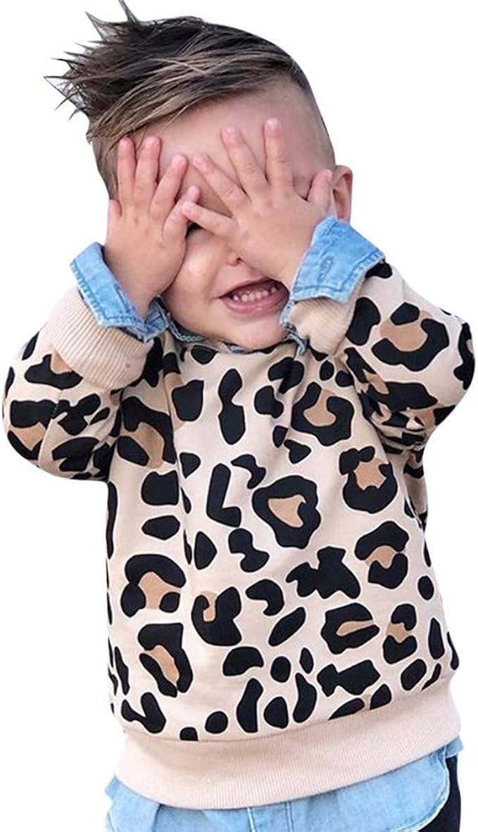 Bazhahei Sweat Shirt Enfants Bebe Fille Garcon Col Rond Hiver Chaud Petite Impression De Voiture Tops Sweatshirt Pullover Vetement Pour 18mois 6ans Bebe Garcon 0 24m Vetements Mj Valorisation Fr