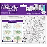 DOCrafts DCE907130 Creativity Essentials A6 Clear Stamps, Build A Tree