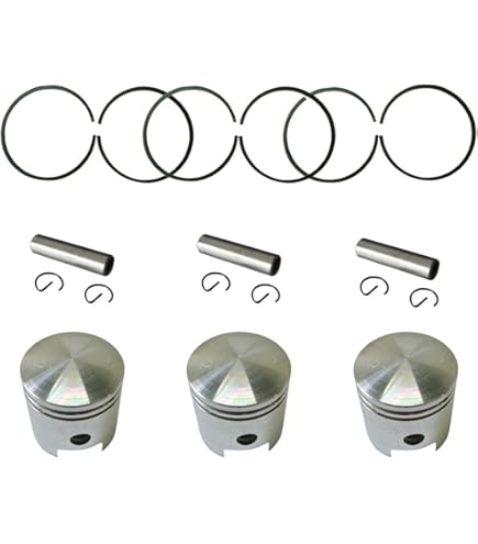 thumbnail interactive-video image 1 of Piston Rings Kit GX390 Para Sa Honda GX 390 188F 13HP Gas 1 of 12