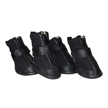 black skid proof shoes