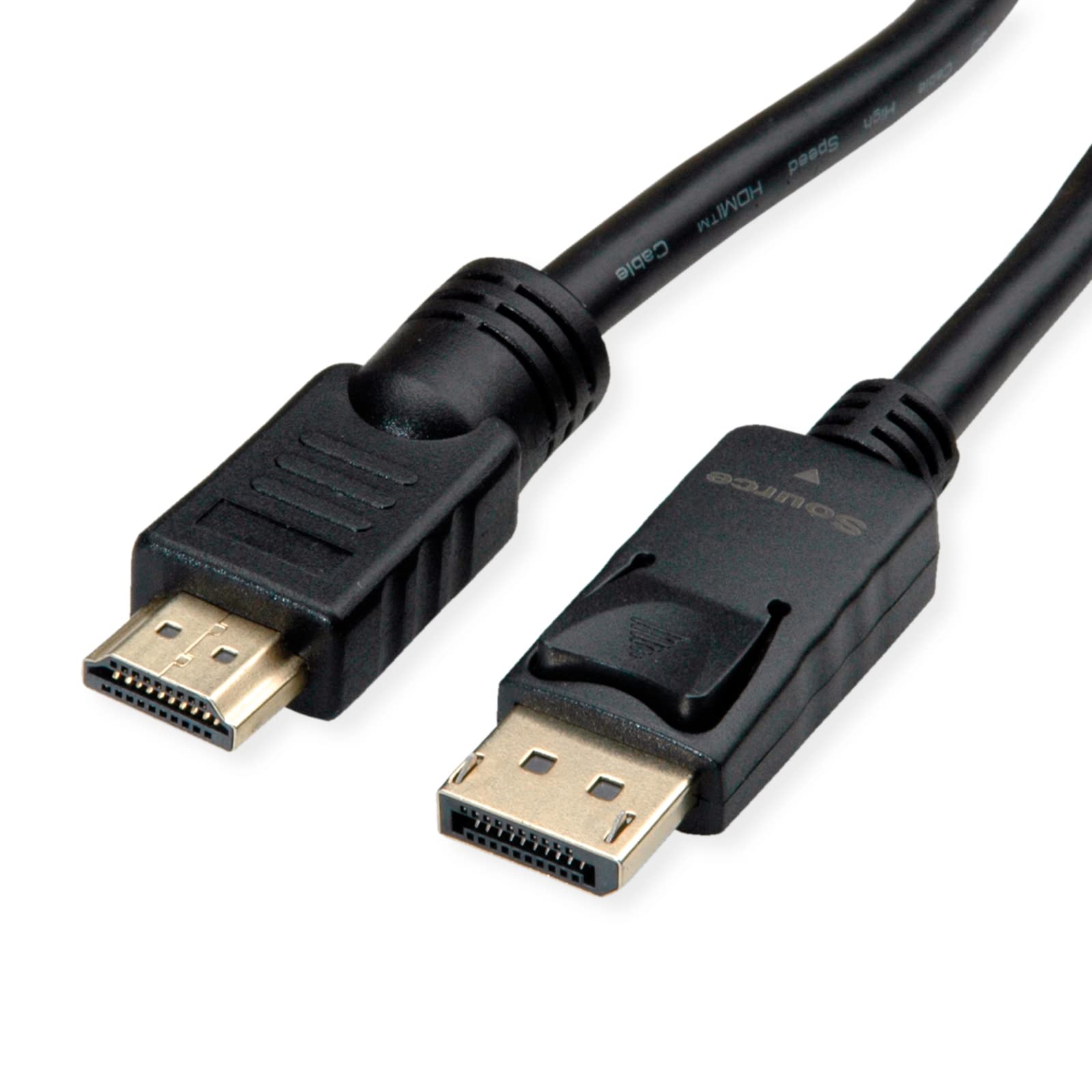 ROLINE DisplayPort Cable DP - UHDTV, ST/ST, Black, 10 m — image 1