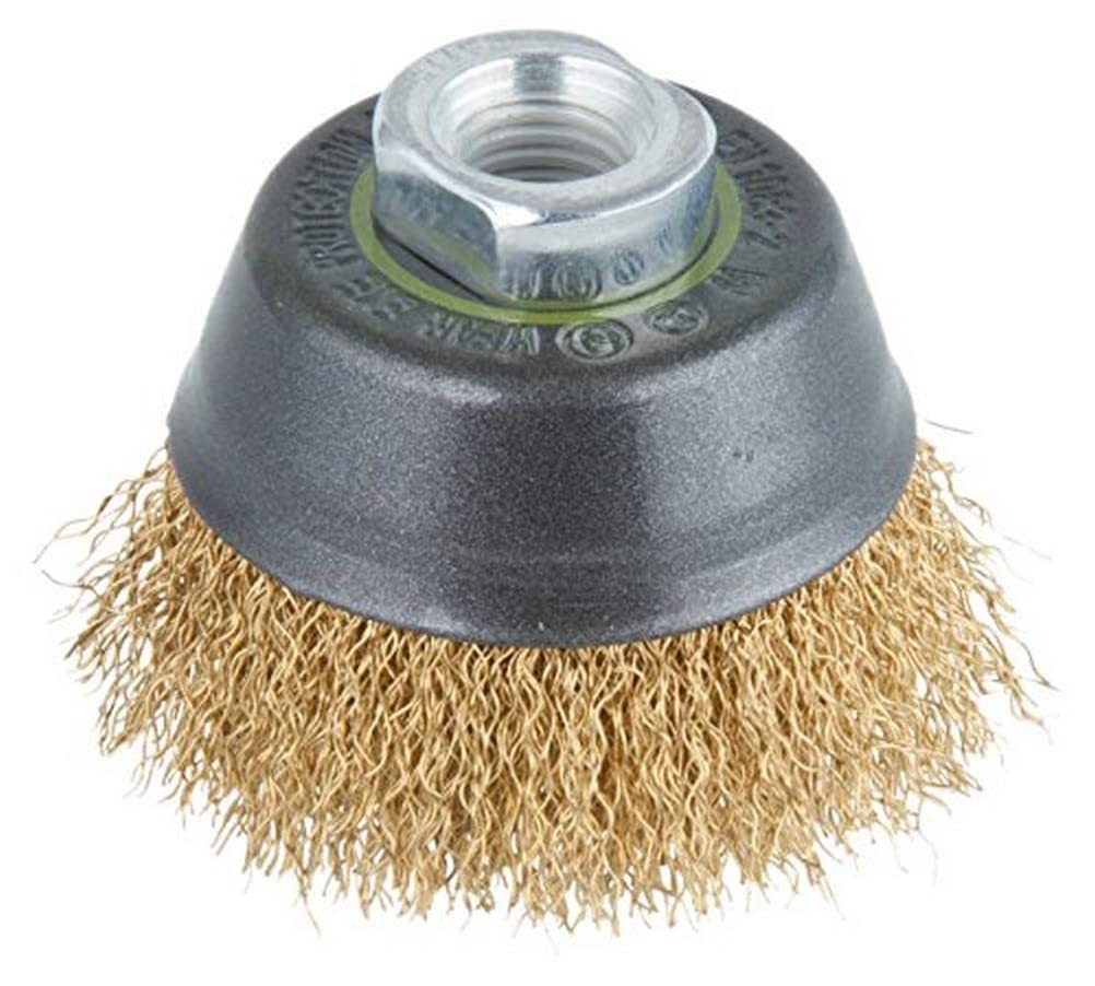 wolfcraft Brass Wire Cup Brush I 2748000