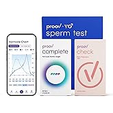 Proov - Hers & His Advanced Fertility Test for Couples - at-Home Hormone & Sperm Testing - Tracks Ovulation, Ovarian Reserve, Motile Sperm Count & Early Pregnancy - Non-Invasive