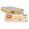 Loacker Patisserie White Coconut - Premium Bite Size White Chocolate Covered Crispy Wafer Cookies with Coconut Cream Filling, topped with Coconut flakes - Pack of 12