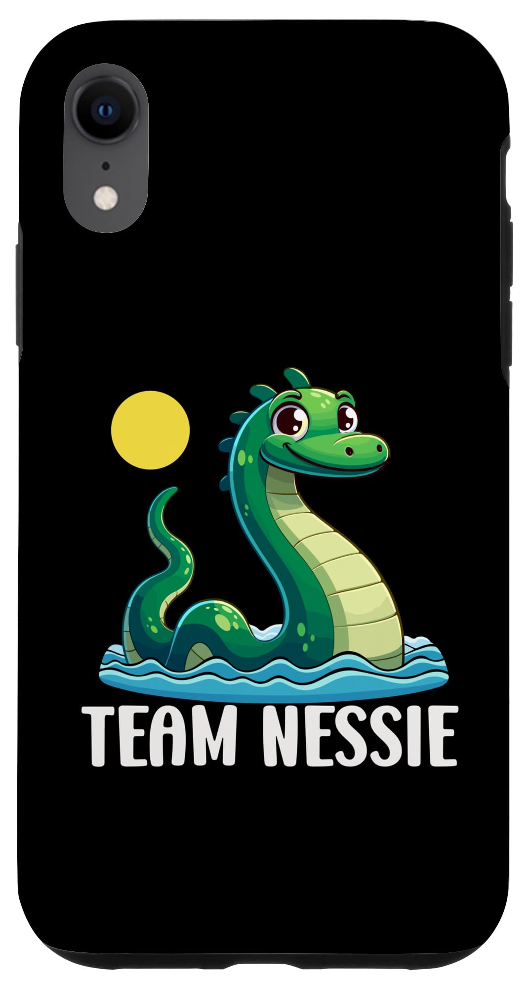Loch Ness Monster Nessie Mythical Cryptozoology Kids Case for iPhone XR