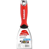 Goldblatt 3" Putty Knife, Stainless Steel Scraping Paint, Putty Knife Scraper with Hammer End, Soft Grip, Perfect for Drywall Repairing and Finishing