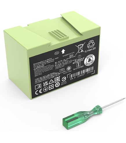 Amazon.com: 2600mAh Replacement Battery for iRobot Roomba i7, i7+