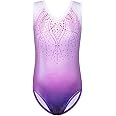 BAOHULU Girls Gymnastics Leotards One-piece 3-14 Years Active Dance Practice Outfit