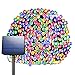 Solar String Lights 200 LED, Litom 72ft Durable Multi-color Decorative Light Outdoor with 8 Modes, Waterproof Ambiance Lighting for Patio, Lawn, Home, Wedding, Christmas Party, Xmas Tree, Halloween