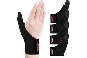 VISEMAN Bowling Thumb Saver Protector Sets, Lightweight Bowling Thumb Guard Sock, Right Handed Bowling Gloves
