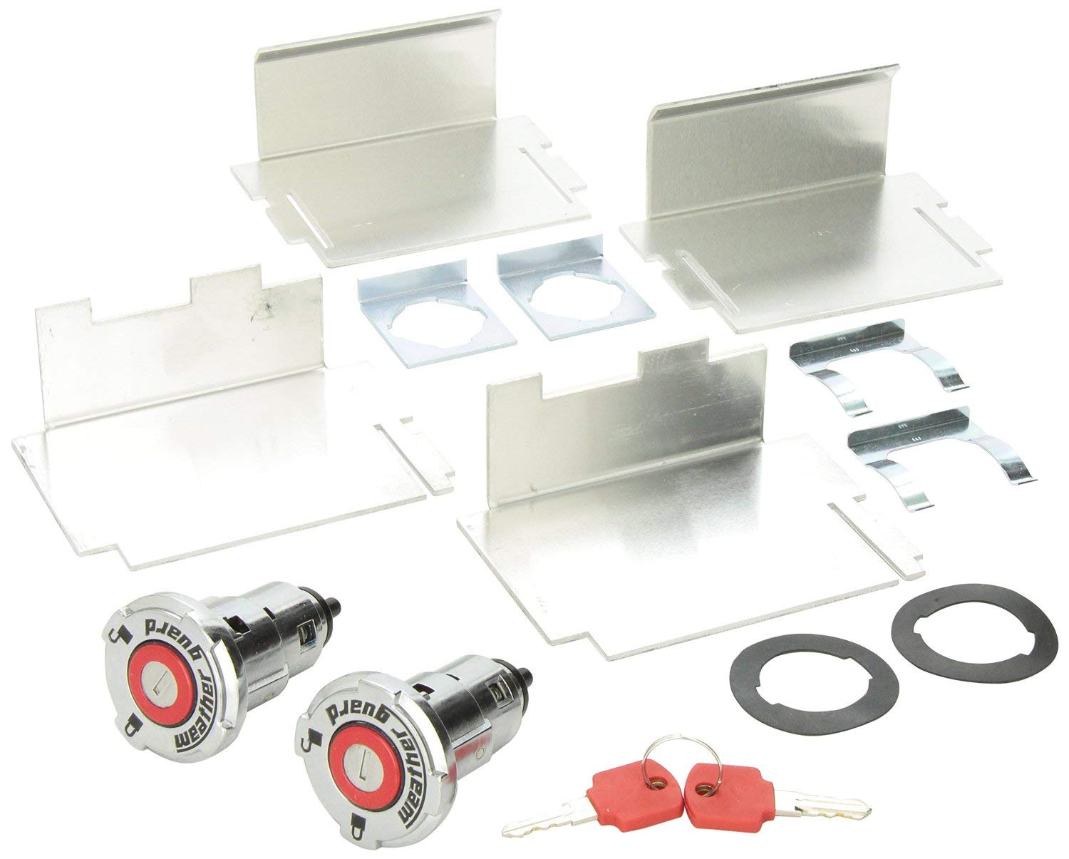 Photo 1 of Weather Guard - 7838 Replacement Lock Retro Fit Kit, 1 Pack