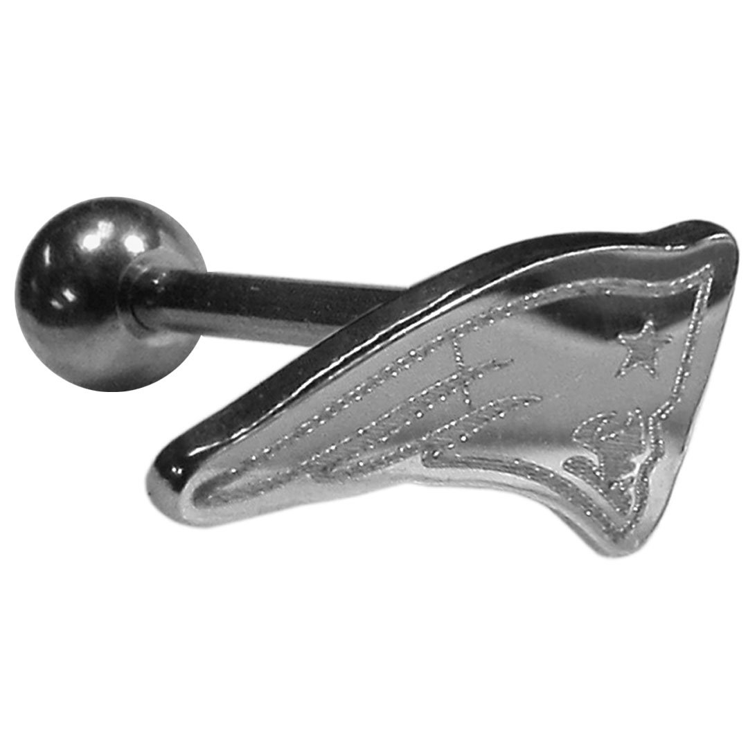 Siskiyou NFL Adult Barbell Tongue Ring