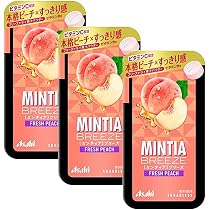 Mintia Assortment 0.2oz 2Types ~ 5pcs Japanese Tablet Candy Asahi