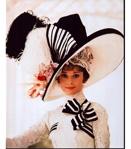 Amazon.com: My Fair Lady Audrey Hepburn Feather Costume Hat 24x36 Classic  Hollywood Poster: Posters & Prints
