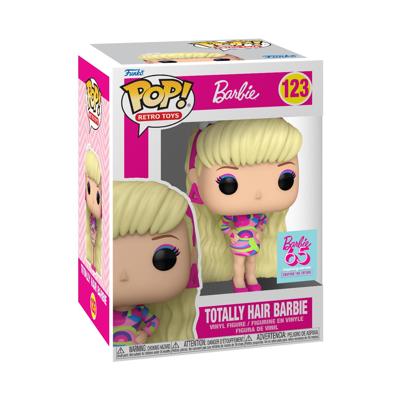 Funko POP! Retro: Barbie - Totally Hair Barbie - Collectable Vinyl Figure - Gift Idea - Official Merchandise - Toys For Kids & Adults - Model Figure for Collectors and Display