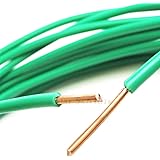 PHAT SATELLITE INTL - Solid Pure Copper Grounding Cable, 12 AWG Core, THW PVC Jacket, Wet Dry Indoor Outdoor Aerial Usage, Ap