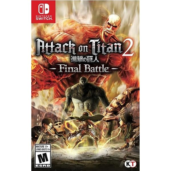 Amazon.com: Attack On Titan 2: Final Battle - Nintendo Switch