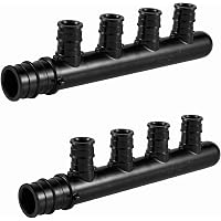 Cash Acme & Sharkbite 22789 Copper Manifold with Pex 8 Port Closed Bulk