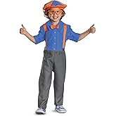 Blippi Toddler Blippi Deluxe Costume, Officially Licensed Blippi Costume for Kids