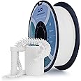 ZIRO PLA Filament 1.75mm,3D Printer Filament PLA PRO Basic Color Series 1.75MM 1KG(2.2lbs), Dimensional Accuracy +/- 0.03mm,Snow White